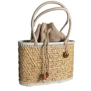 The Sak Wicker Small Tote - Handbag
